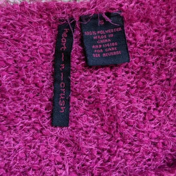 HEART~n~CRUSH FURRY SWEATER - Picture 5 of 9